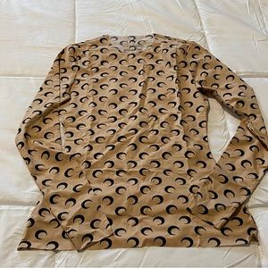 Marine Serre Second Skin Moon Top